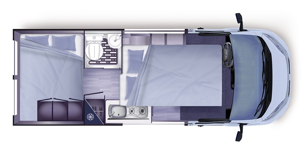 camper van 2017 nuit