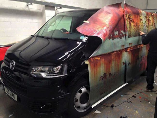 volkswagen transporter T5 rouille corrosion