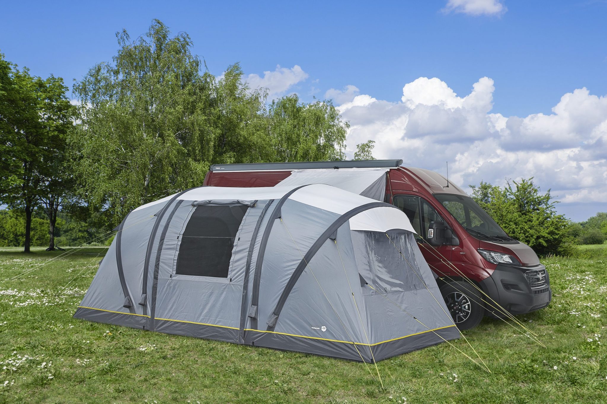 Auvent de voyage WIGO Camou pour camping-cars, fourgons, Ducato