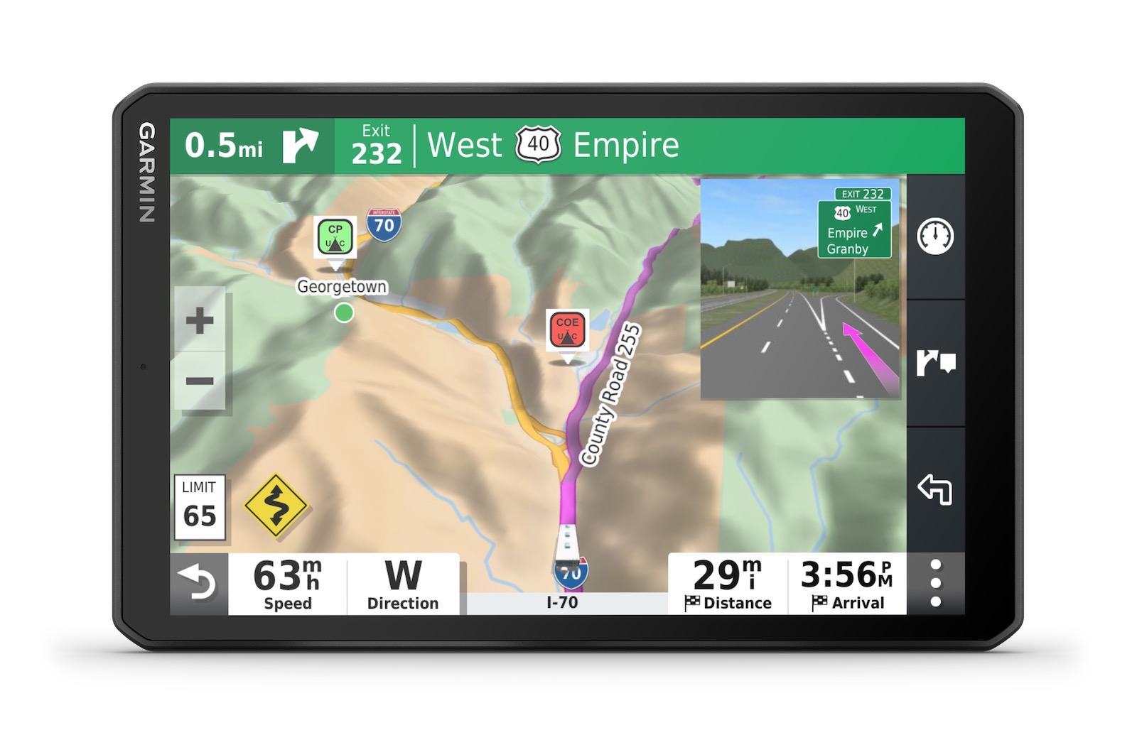 Garmin Camper 890 grand format, grandes ambitions Van Magazine