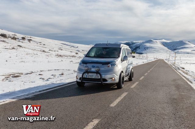 Nissan brings the spark to frosty adventures with the all-electr