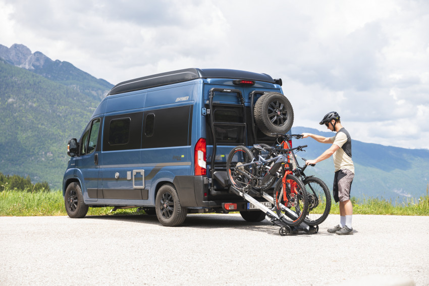 Bras pivotant pour porte-vélo Ducato Gauche