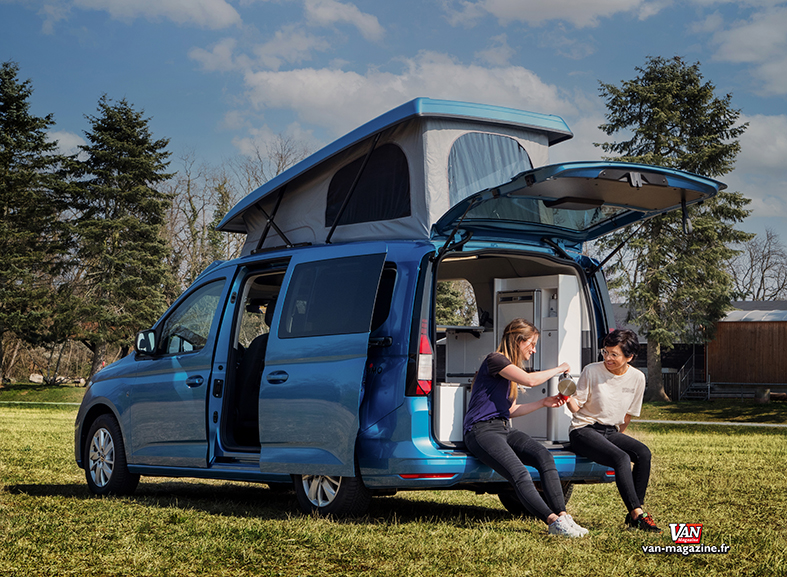 Caddy Camp 2 Reimo by Eco Campers : un « mini-van » astucieux